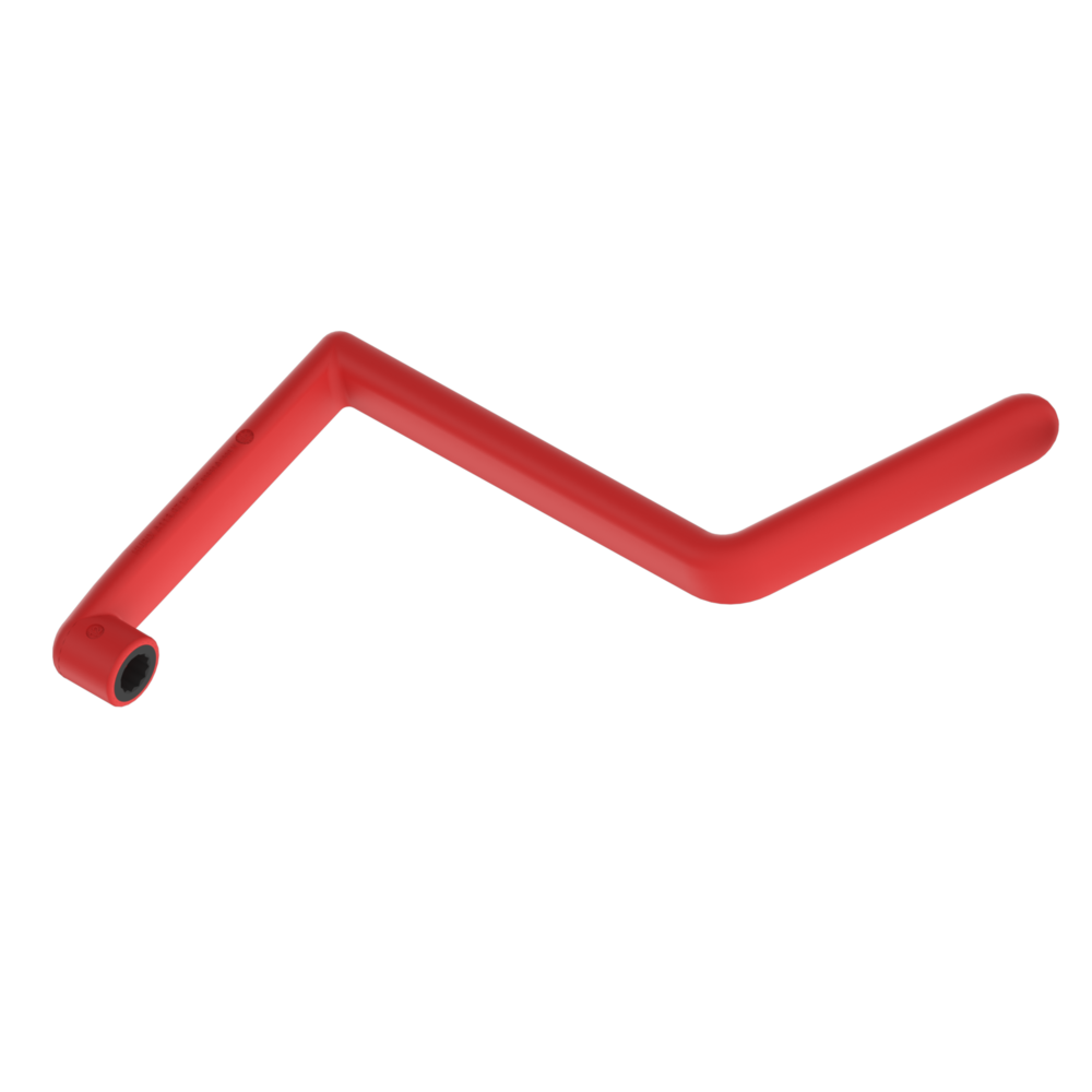 Hybrid Curved Blocking Socket Wrench No 12 - Hubix